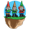Gnomes jardin jardinier nain jardinage