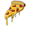 Pizza love pizza piece