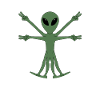 Vitruvian Alien