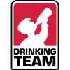 party logo drinking team