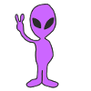 Lila Alien