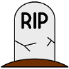 Tombstone RIP death tomb
