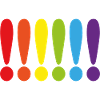 RAINBOW EXCLAMATION MARK