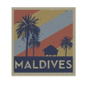 maldives retro square
