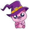 Magic Pig Hat Halloween