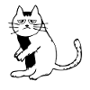 chat fatigué