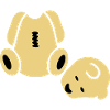 Onthoofde Teddnär / Hoofdloze Teddybeer (2c)