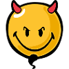 Smiley devil