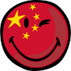 Smiley flag china
