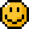 Smiley pixel