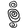 Spiral abstract spirals constellation
