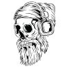 hippie skull