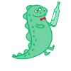 Dino for one (c)