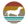 Dachshund Retro Gift