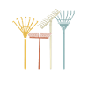 Gärtner Gärtnerei Rechen Gartenarbeit Geschenk
