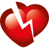 Smiley Broken Heart