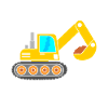 Bagger Baumaschine
