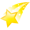 Smiley Falling Star