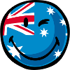Smiley Flag Australia