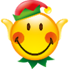 Smiley Glossy Christmas Elf