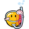 Smiley Snorkeling