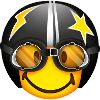 Smiley Racer Helmet