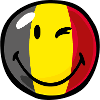 Smiley Flag Belgium