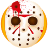 Smiley Chain Saw Mask