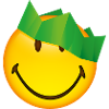 Smiley Green Crown