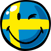 Smiley Flag Sweden