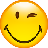 Smiley Glossy Happy Blink