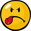 Smiley Anger Sour