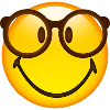 Smiley Glossy Nerd