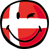 Smiley Flag Denmark