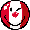 Smiley Flag Canada