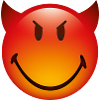 Smiley Glossy Devil