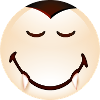 Smiley Halloween Dracula