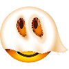 Smiley Halloween Ghost