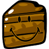 Smiley Cake Slice