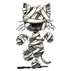 Cats Mummy I Halloween