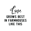 Love grows.