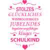 stolzes Schulkind