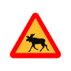 Moose sign - Scandinavia