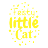 Feisty little cat