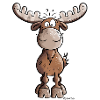 Funny Elk
