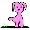 Peeing dog