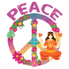 Signo de la paz hippie | Regalos de ropa hippies
