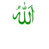 Mashallah | 'Allah' in Arabic calligraphy |