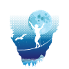 Moonlight slackline