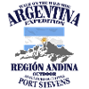 Argentina - Flag & Mountains